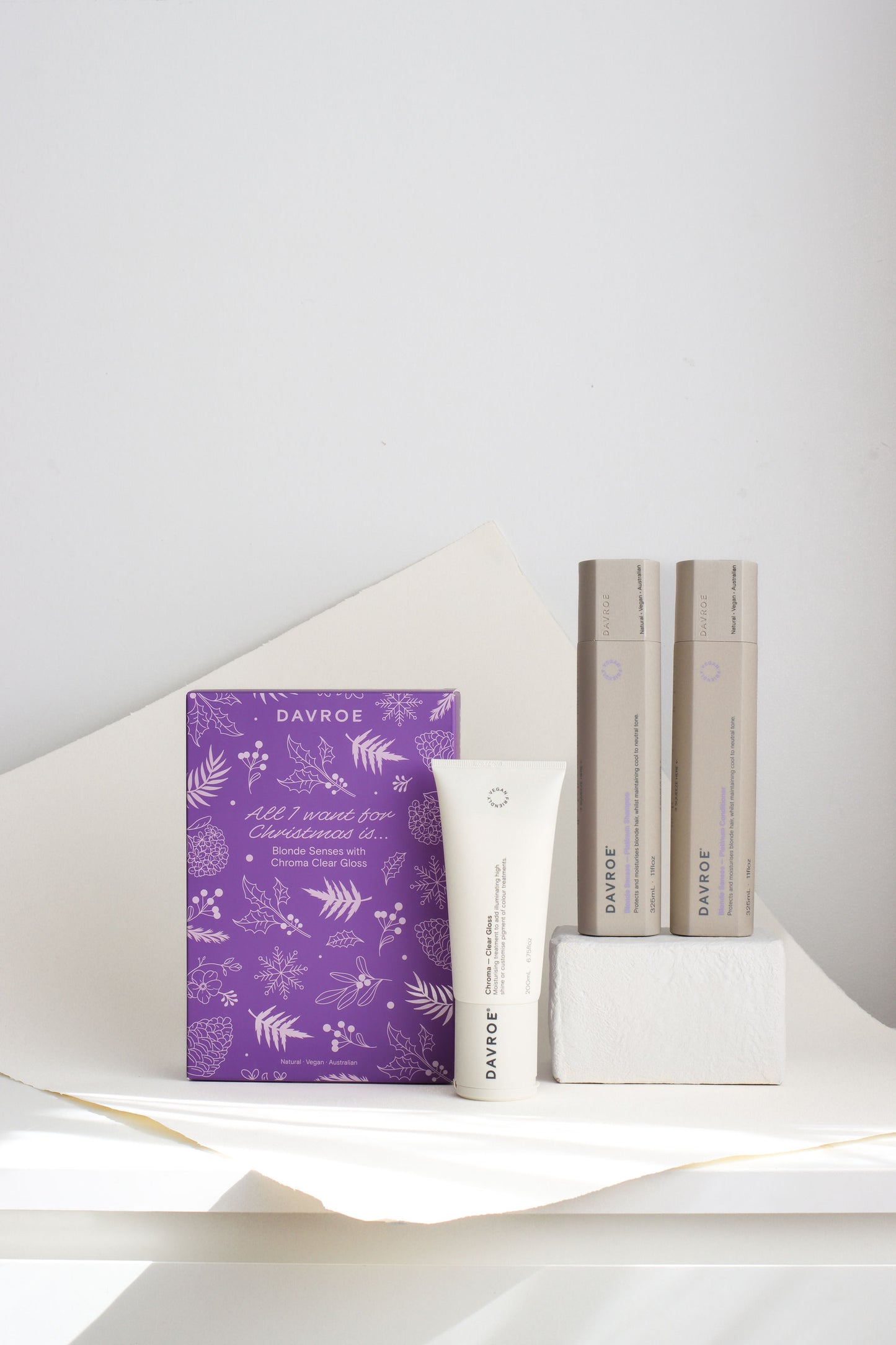 Davroe Blonde Senses Trio pack
