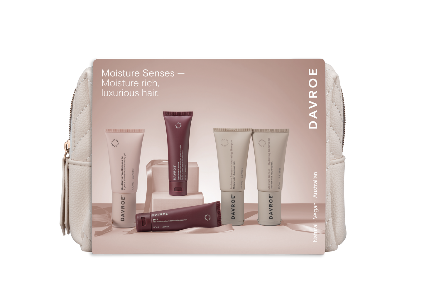 Davroe Moisture Senses Travel Pack-5 piece